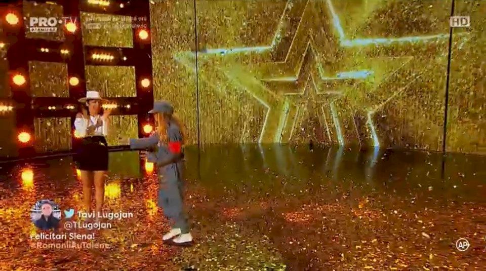 VIDEO. Cine este Siena Vuşcan, fetiţa care a uimit la Românii au talent! Golden Buzz oferit de Andra