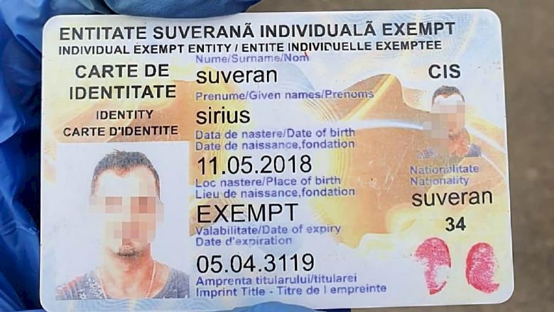A fost dus direct la Psihiatrie după ce le-a arătat jandarmilor acest buletin fals! Ce scria pe verso i-a şocat pe jandarmi