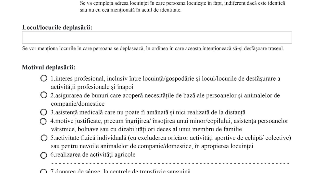Descarcă aici declarația pe propria răspundere și adeverința de la angajator. Când ești obligat să o completezi