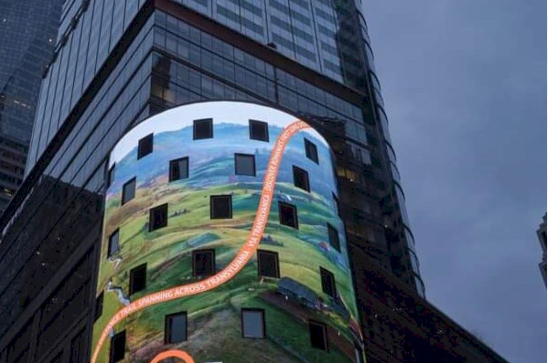 Reclama excelenta pentru Romania. Suntem pe drumul cel bun. Un produs romanesc ajunge pe celebra Times Square