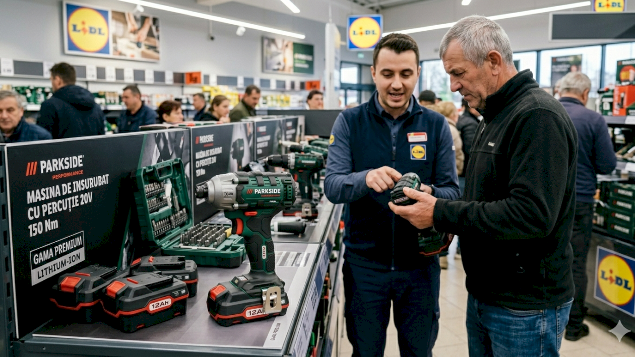 Alertă Parkside la Lidl: Catalogul de joi, 7 mai, aduce scula vedetă pe care toți meșterii o vânează! Preț de șoc