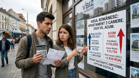 Sfârșitul visului românesc: De ce a devenit matematic imposibil pentru un tânăr să-și mai cumpere un apartament de 2 camere și capcana noilor credite