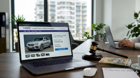 Recuperarea prejudiciilor la un alt nivel: ANAF vinde apartamente și mașini de lux online! Cum poți participa la licitații